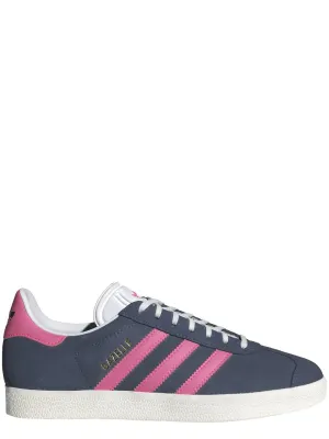 Adidas Gazelle W ID3189 - Sneaker Donna in Suede Blu e Rosa