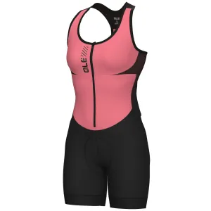 Body donna senza maniche Ale Pragma Color Block - Rosa