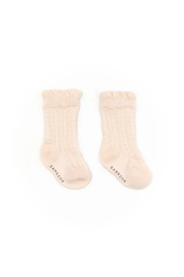 Calza bimba traforata - WATER PINK 67