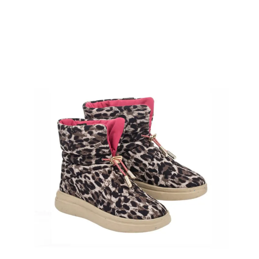 DUDE SCARPONCINO MARGOT YOUHT 130471623 LEOPARDATO-MARRONE