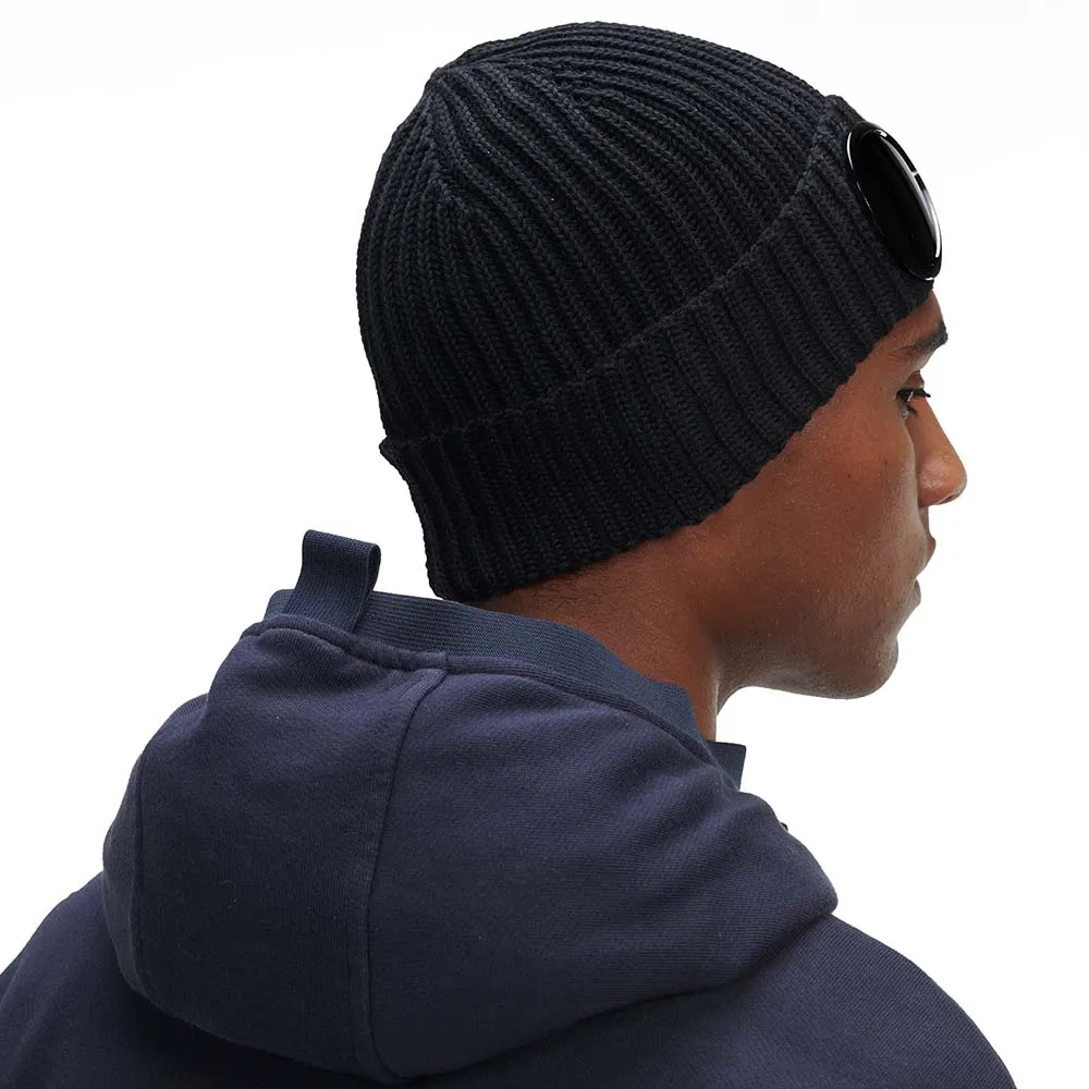 EXTRA FINE MERINO WOOL GOGGLE BEANIE