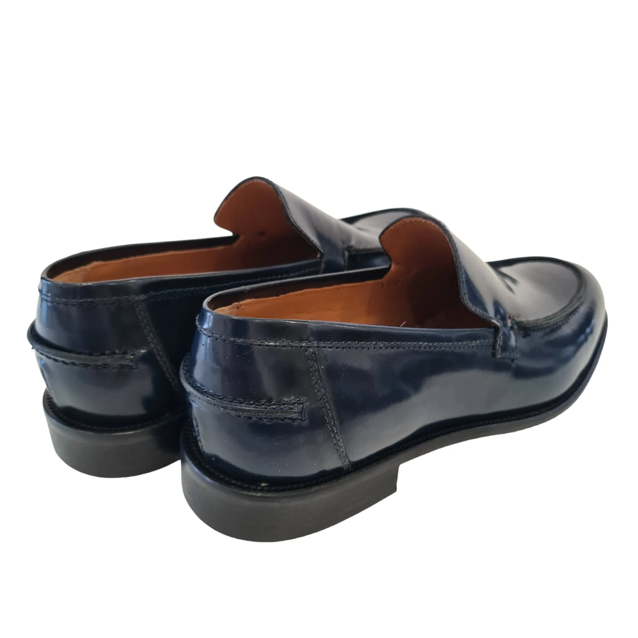 Les Poemes mocassino uomo Blu art.69