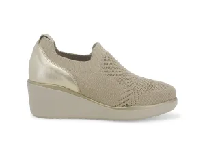 Melluso Slip-on Donna Estiva Zeppa Tessuto Elasticizzato