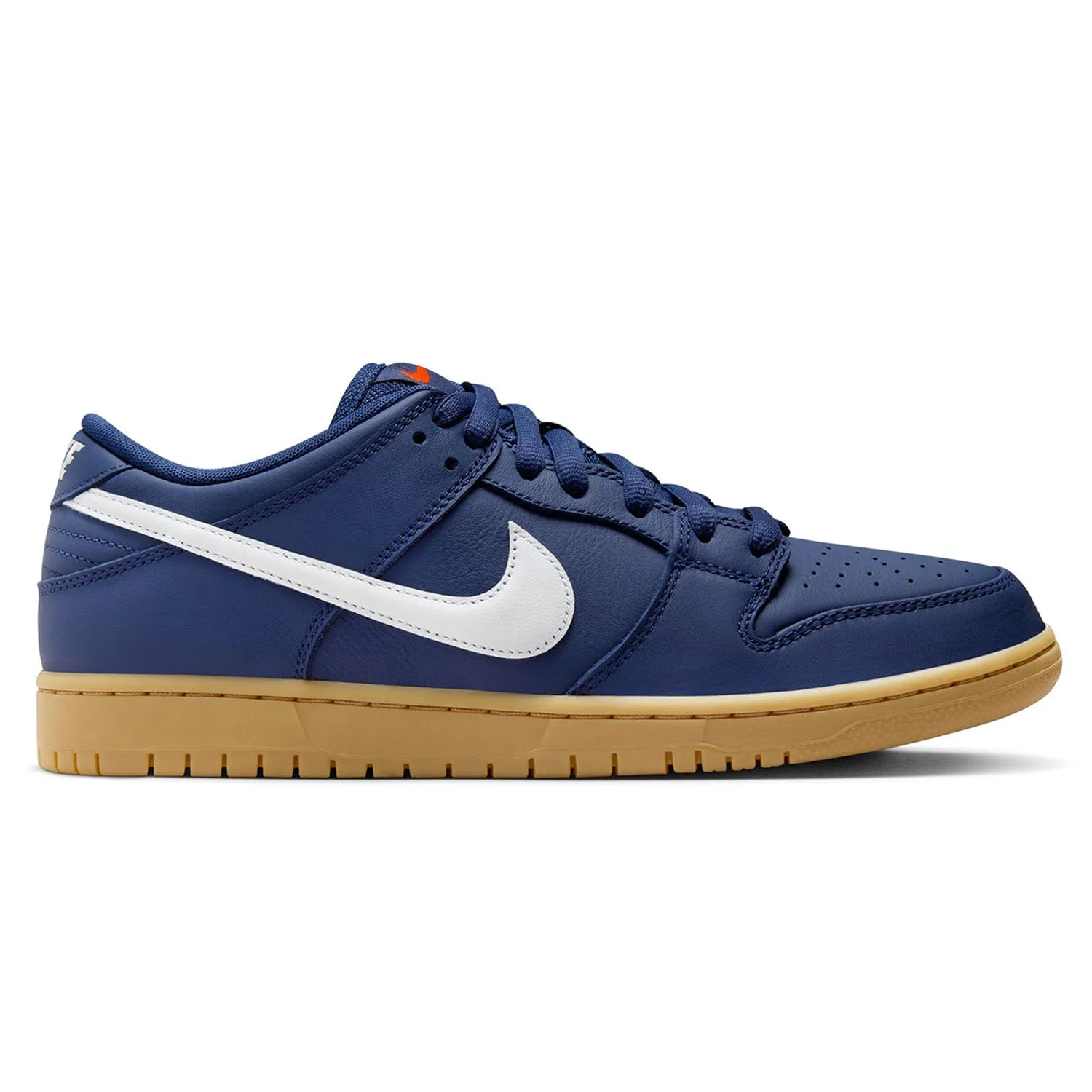 Nike SB Dunk Low Pro in Navy with Gum Sole - Premium Skate Shoes