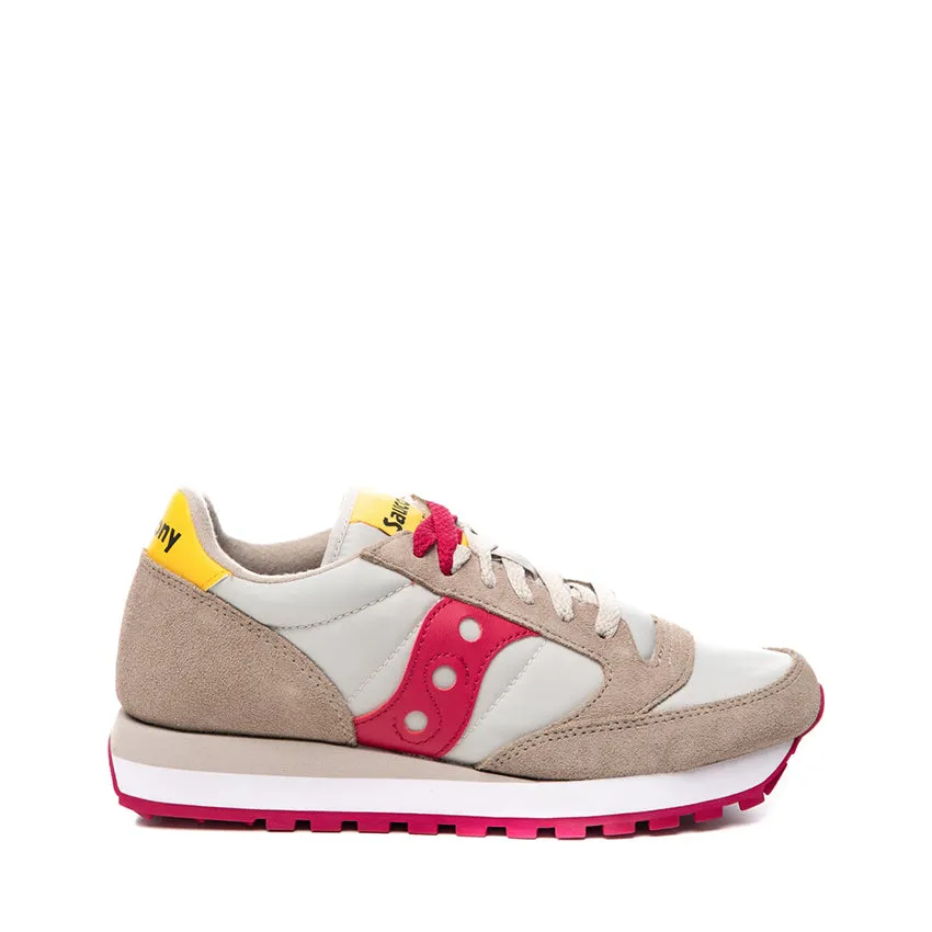 SAUCONY JAZZ ORIGINAL 1044-606 KHAKI-ROSSO