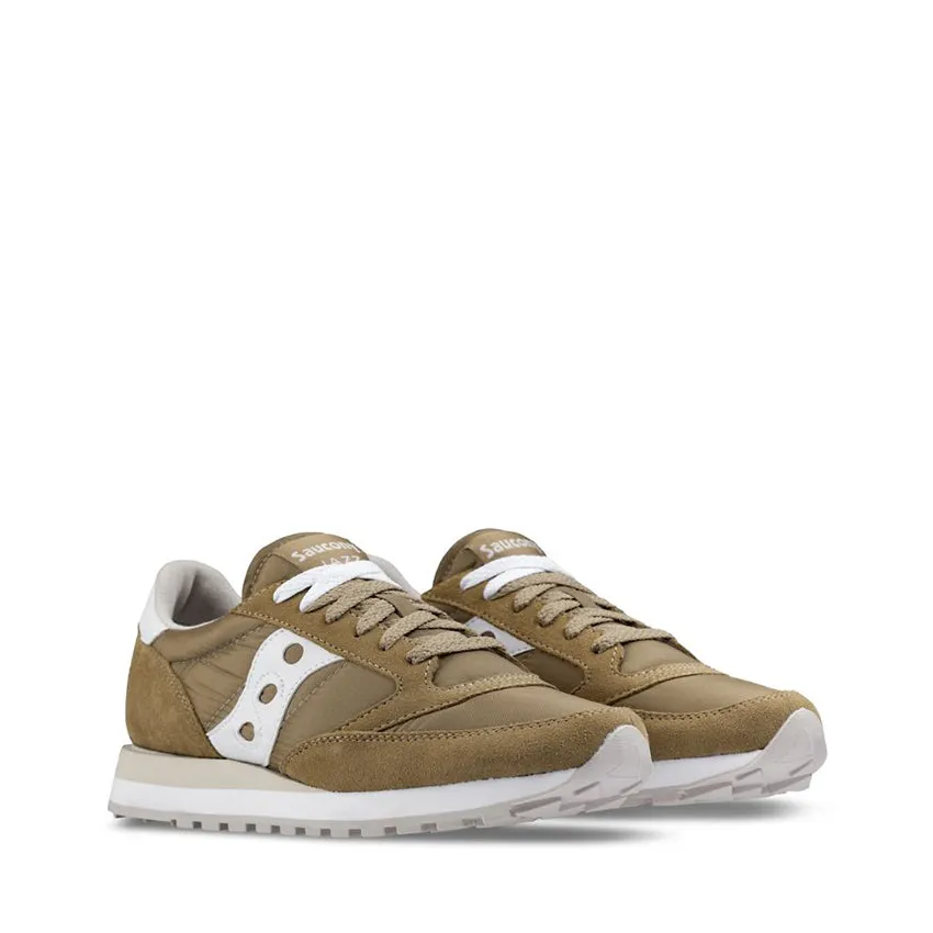 SAUCONY JAZZ ORIGINAL 2044-382 BEIGE - BIANCO