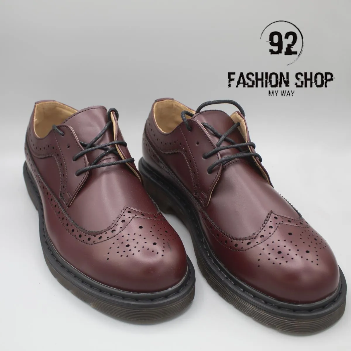 SCARPE BORDEAUX UOMO ELEGANTI INGLESINA ECOPELLE