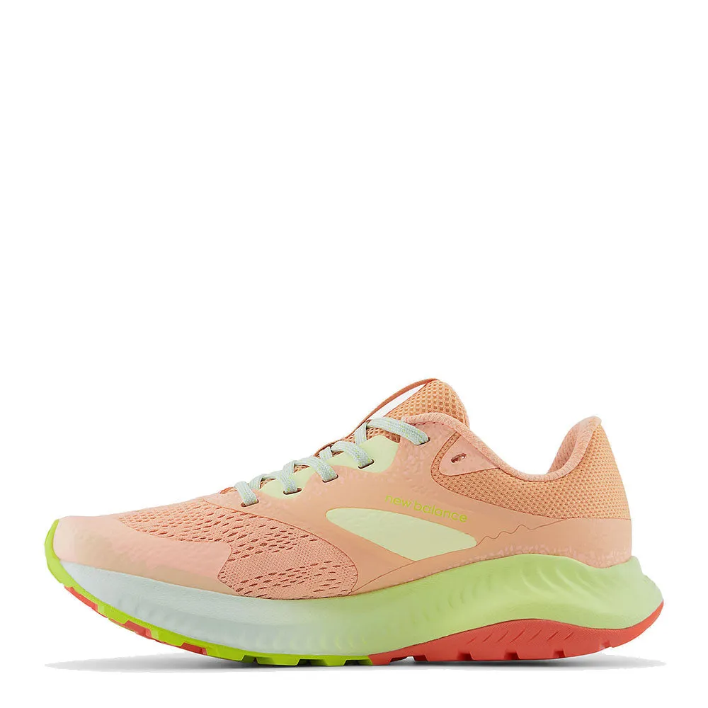 Scarpe Donna NEW BALANCE Sneakers Trail DynaSoft Nitrel V5 colore Guava Ice Hazy Peach e Limelight