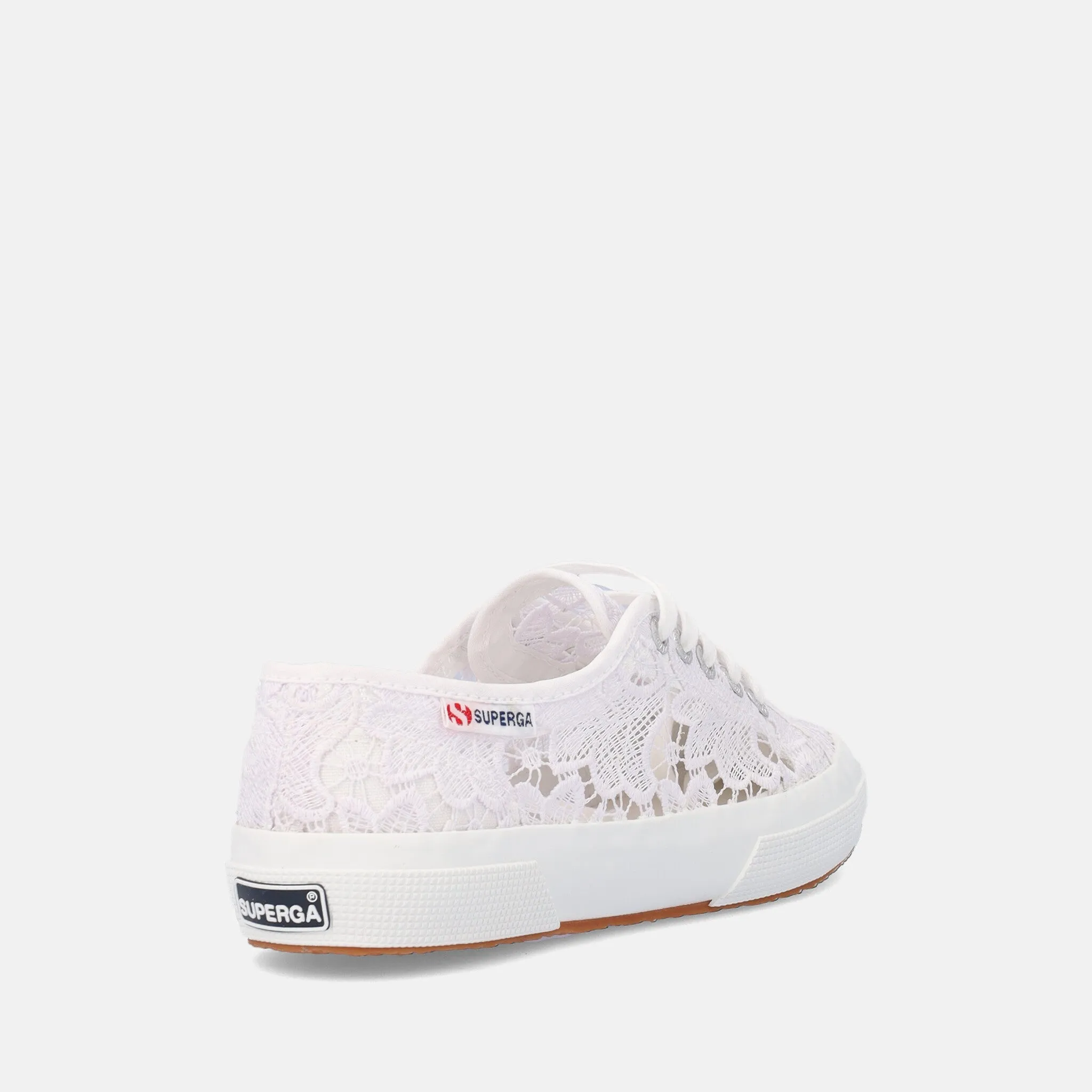 Scarpe donna Superga con macramé