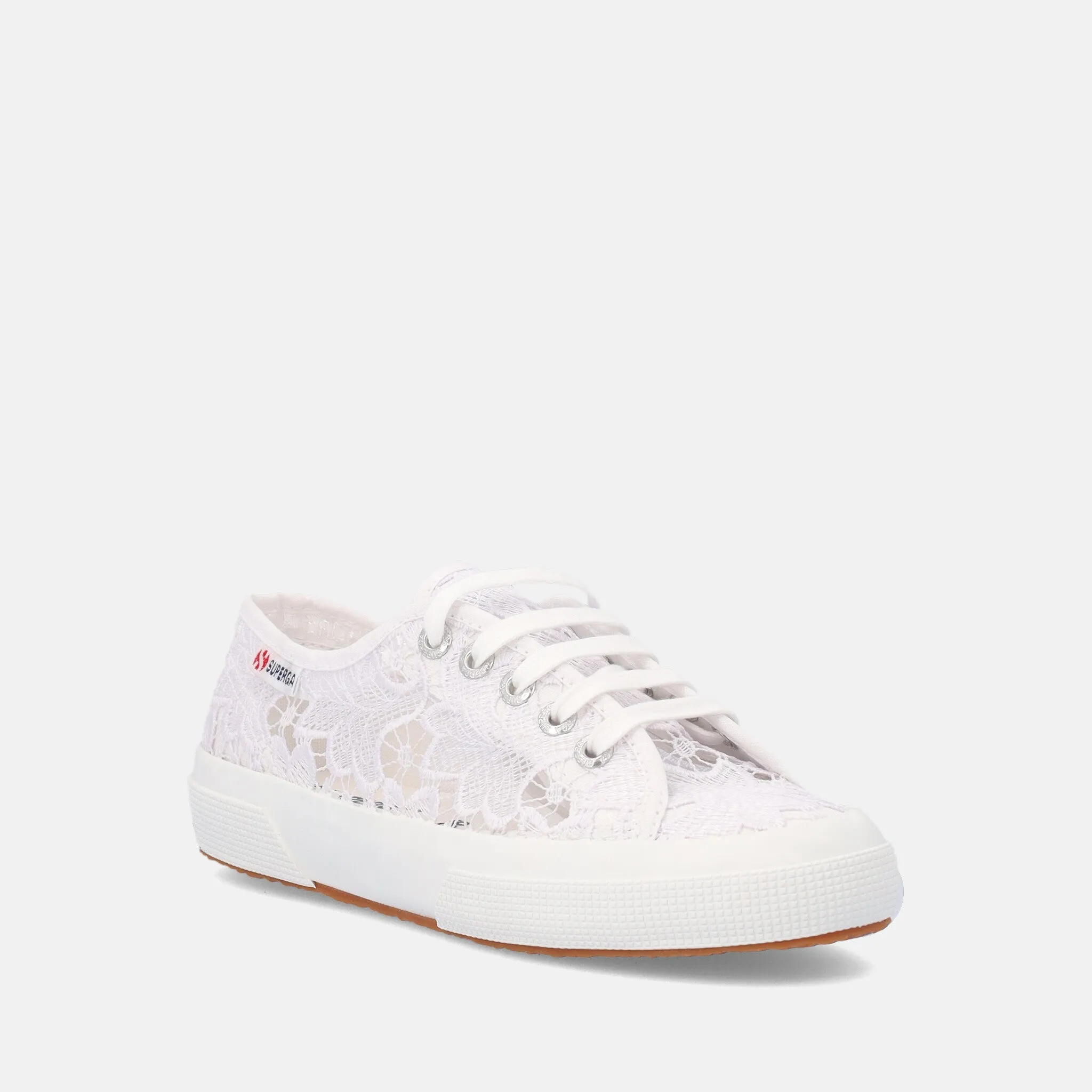 Scarpe donna Superga con macramé