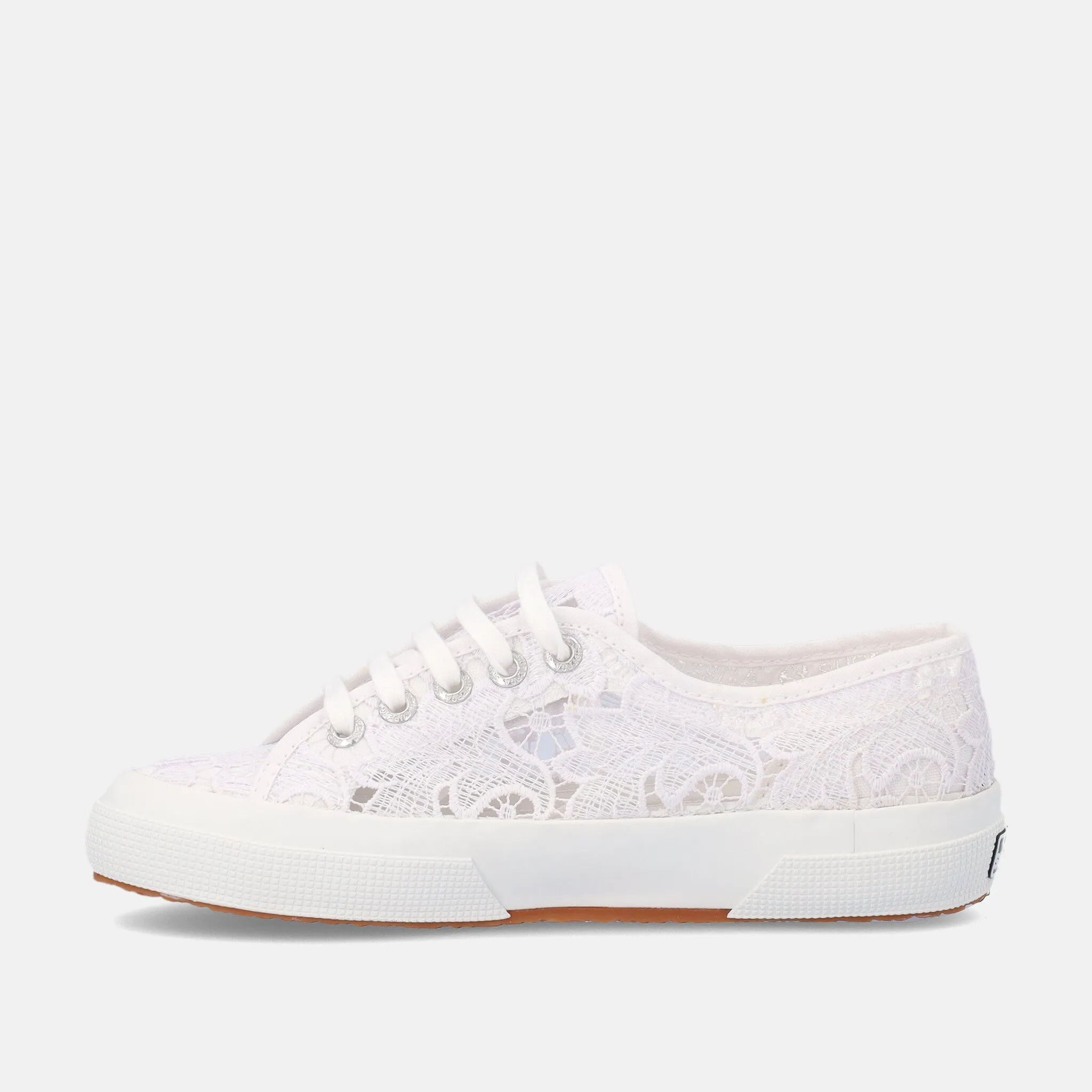 Scarpe donna Superga con macramé