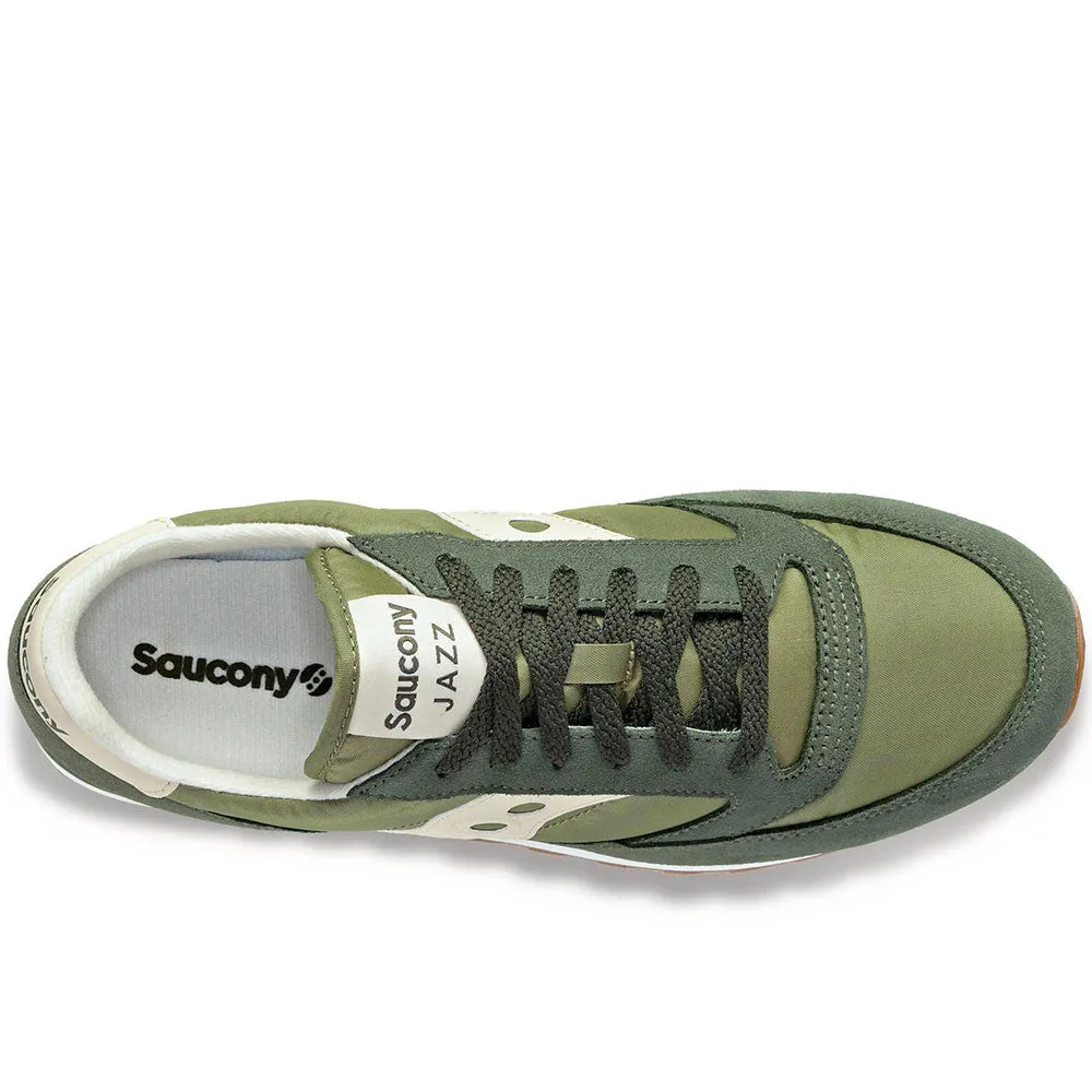 Scarpe Uomo Saucony Sneakers Jazz Original Colore Forest - Cream