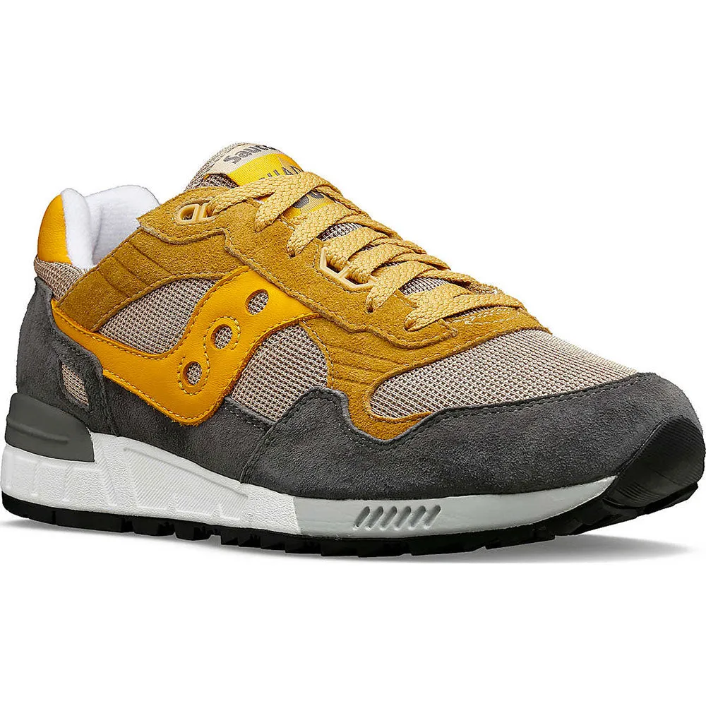 Scarpe Uomo Saucony Sneakers Shadow 5000 Grey - Curry