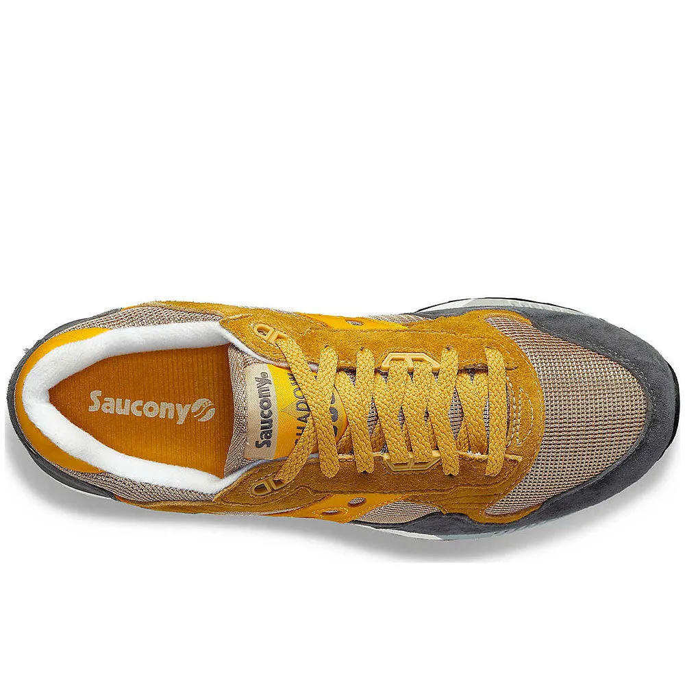 Scarpe Uomo Saucony Sneakers Shadow 5000 Grey - Curry